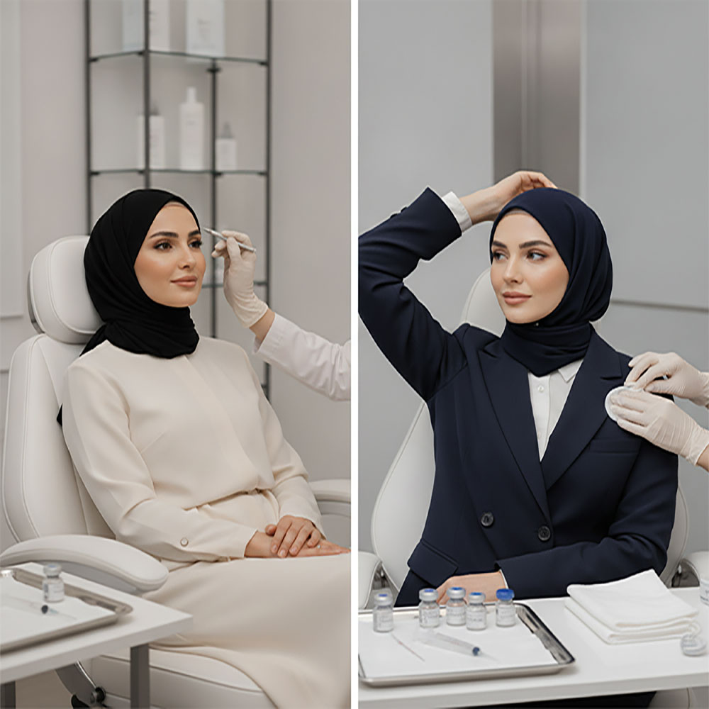 تفاوت بوتاکس ضدتعریق و بوتاکس صورت